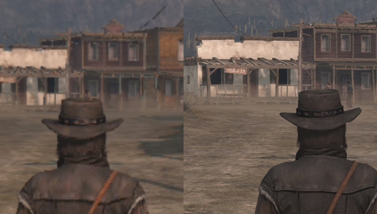 Porovnanie Xbox 360 a Xbox One X verzie Red Dead Redemption